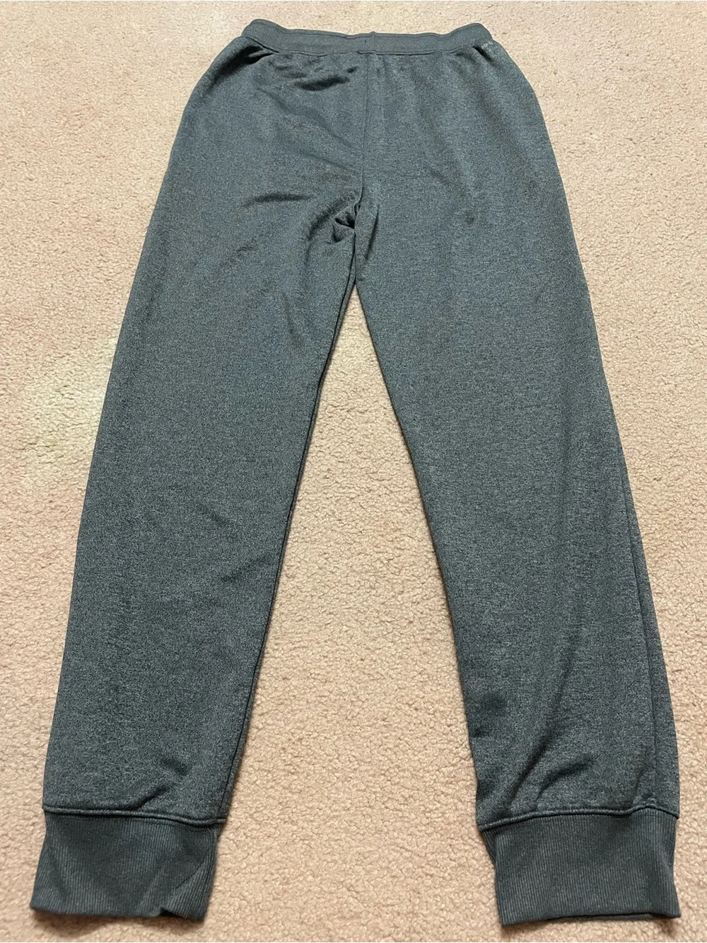 Hurley Kids' Dark Gray Fleece Jogger Pants( size: XL18/20)